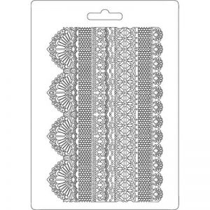 Stamperia Soft Mould A5 -  Laces