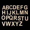MDF Embellishments - Capital Letters A-Z - Choose Your Own Alphabets