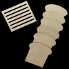 MDF Bread Coasters