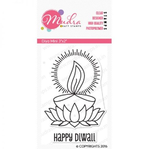 Mudra Clear Stamp - Diya Mini