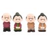 Miniature Cute Grandma And Grandpa Couple