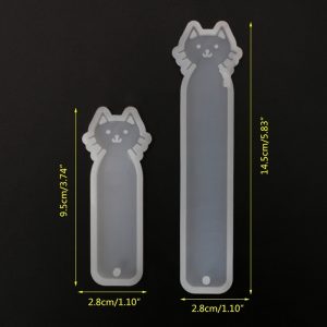 Silicone Cat Bookmark - Small
