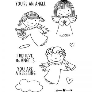 Jane's Doodles Clear Stamps - Angels