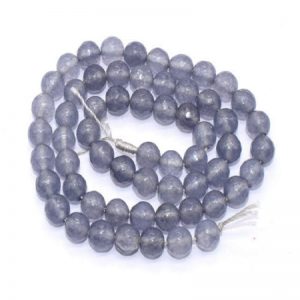 Dark Grey Agate Beads