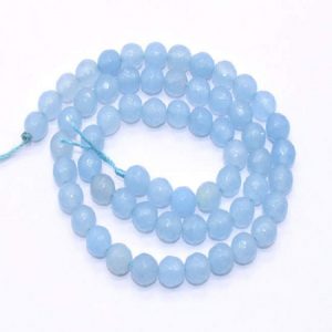 Light Blue Agate Beads
