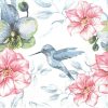Humming Bird Decoupage Napkin