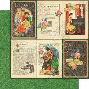 Graphic 45 Double-Sided Cardstock Literary Lessons