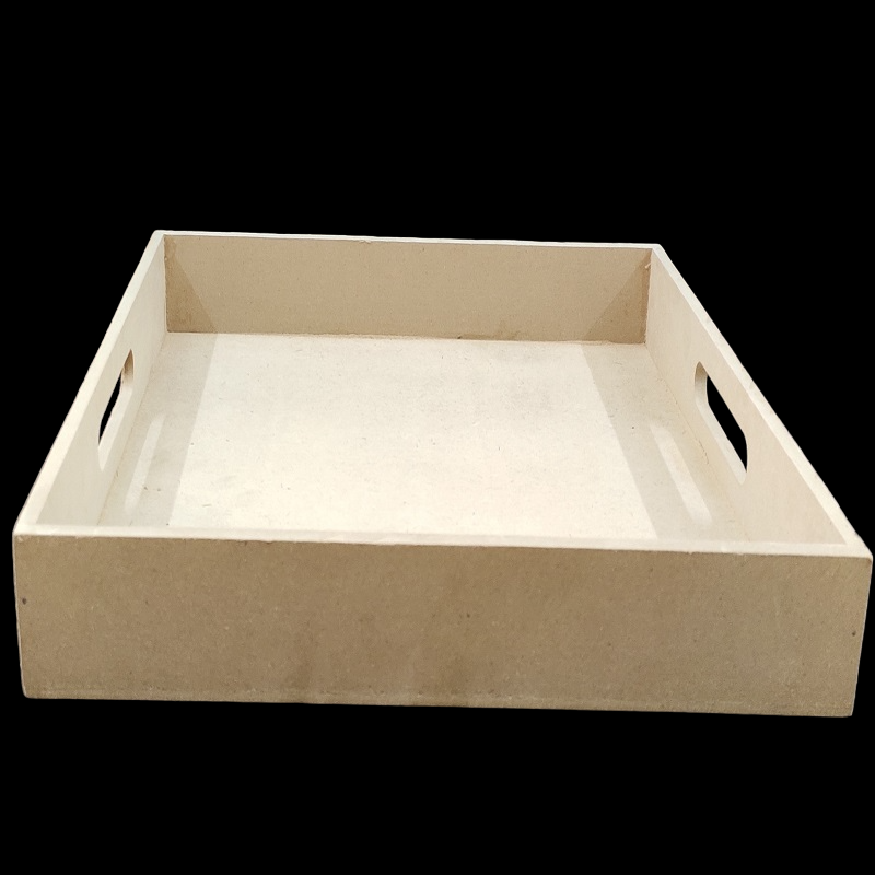 MDF Square Tray 12 x 12 inches