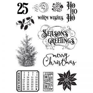Simple Stories Clear Stamps - Country Christmas