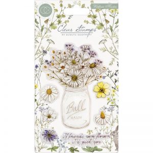 Craft Consortium A5 Clear Stamps Wildflower Meadow Fresh Cut