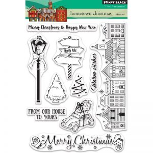 Penny Black Clear Stamps - Hometown Christmas
