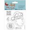 Papermania Jolly Santa Clear Stamps