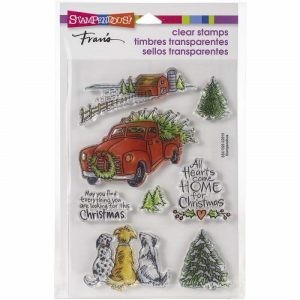 Stampendous Christmas Farm - Perfectly Clear Stamp