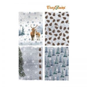 Craftreat Decoupage Paper - Winter Wonderland