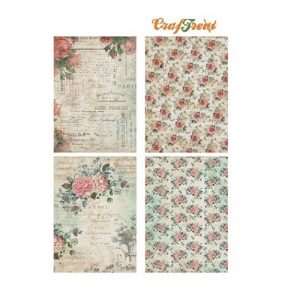 Craftreat Decoupage Paper - Floral Fantasy