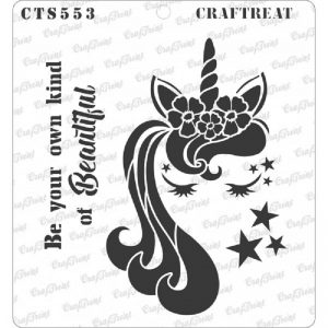 CrafTreat Stencil - Unicorn