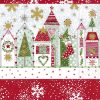 Christmas Road Decoupage Napkin