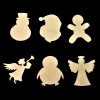 MDF Christmas Theme Set 1