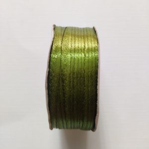 Green Satin Ribbon  3mm