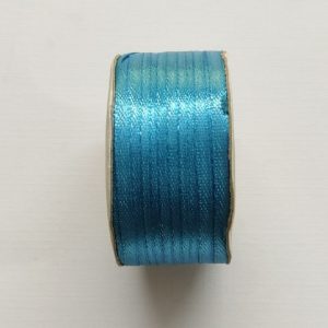 Blue Satin Ribbon 3mm
