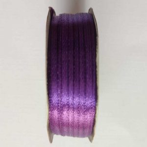 Purple Satin Ribbon 3mm
