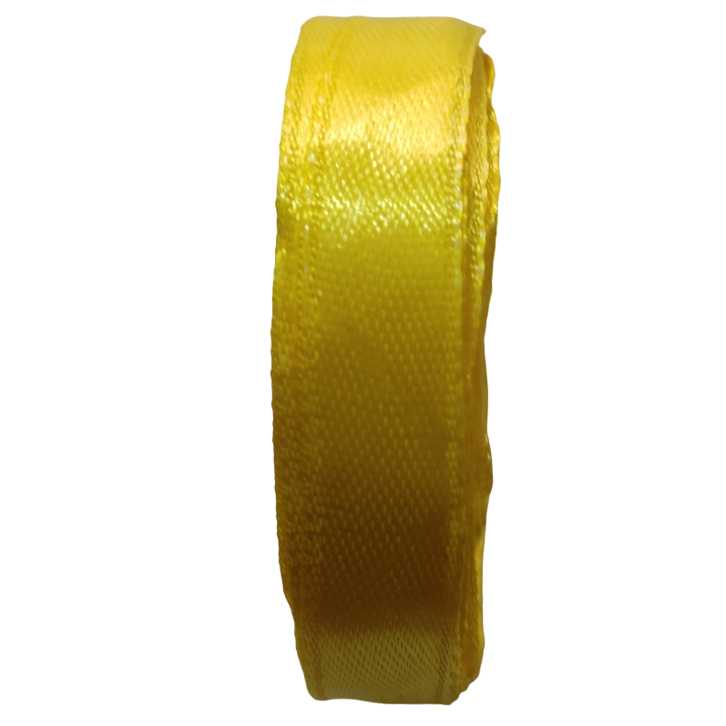 Yellow Satin Ribbon 10mm