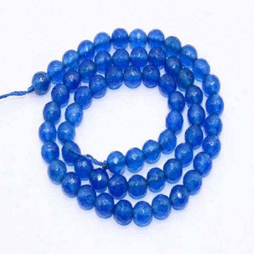 Blue Agate Beads