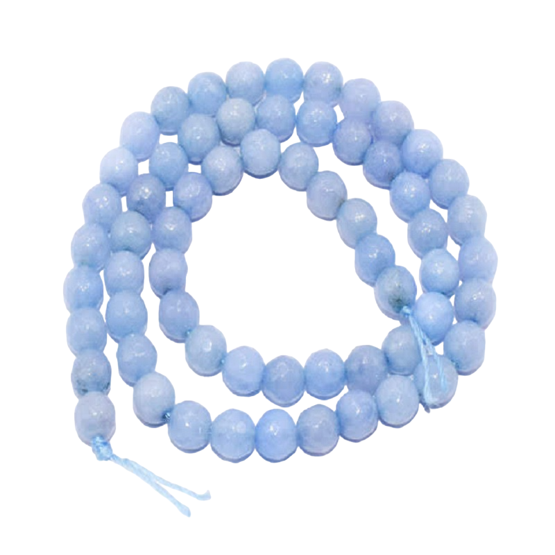 Light Blue Agate Beads