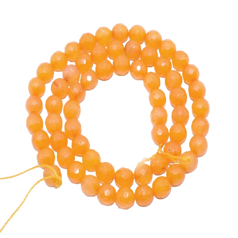 Yellow Agate Beads