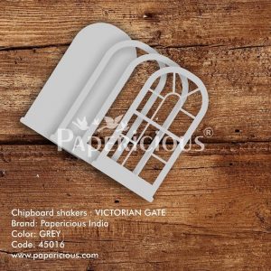 Victorian Gate Papericious 3D Shaker Chippis