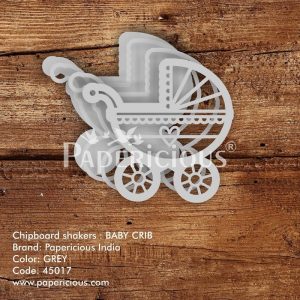 Baby Crib Papericious 3D Shaker Chippis