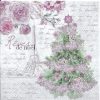 Vintage Roses Decoupage Napkin