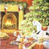 Christmas Decoration Decoupage Napkin