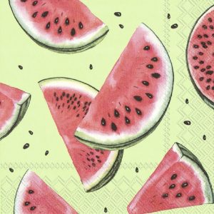 Watermelon Decoupage Napkin