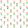 Tulip Pastel Mix Flower Decoupage Napkin