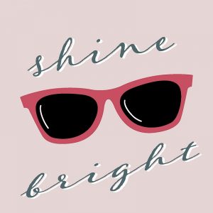 Shine Bright Decoupage Napkin
