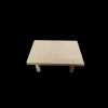MDF Rectangle Chowki 5 x 3.5 inches