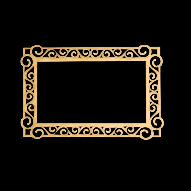MDF Rectangle Style2 Frame