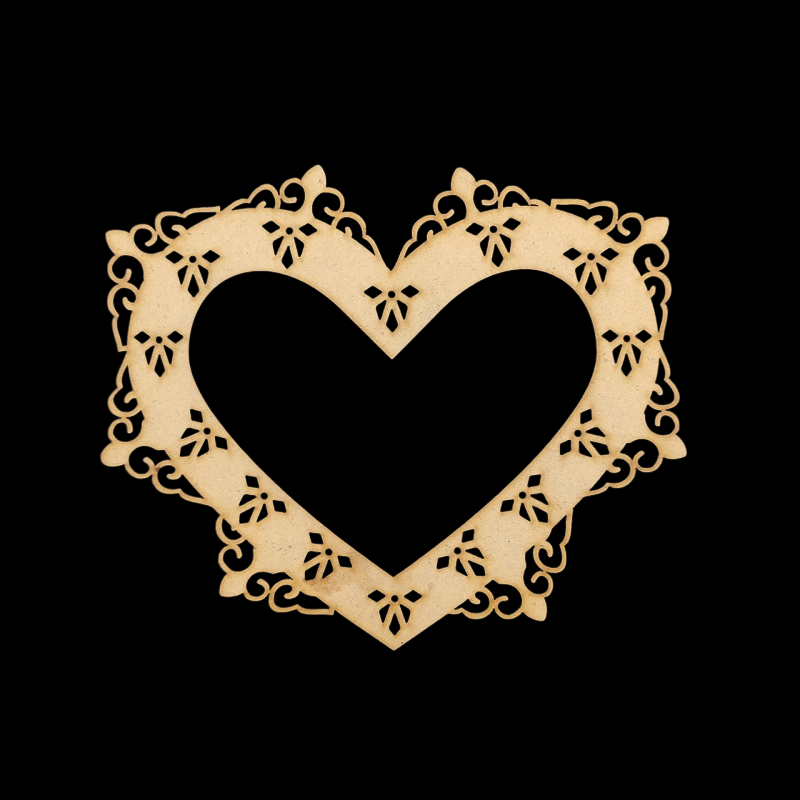 MDF Heart Style 3 Frame