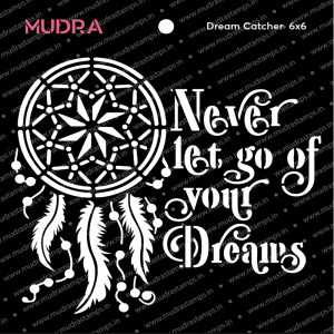 Mudra Stencil - Dream Catcher Stencil