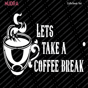 Mudra Stencil - Coffee Break Stencil