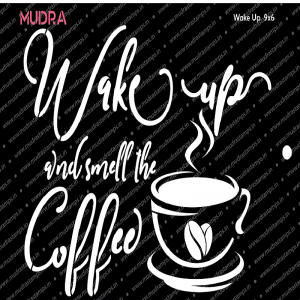 Mudra Stencil - Wake Up