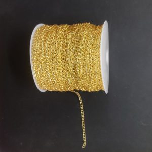 Gold Link Chain 6 mm