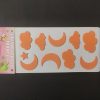 Foam Stickers – Day and Night Orange Theme