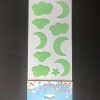 Foam Stickers - Day and Night Apple Green Theme