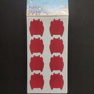 Foam Stickers - Red Owl