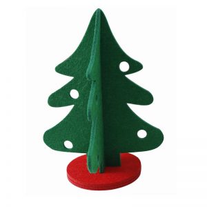 Miniature DIY Felt Christmas Tree