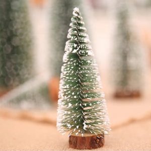 Miniature Snow Covered Christmas Tree