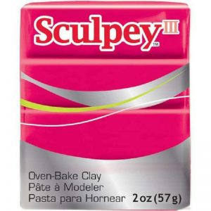 Sculpey III Polymer Clay - Red