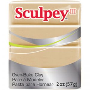 Sculpey III Polymer Clay - Tan